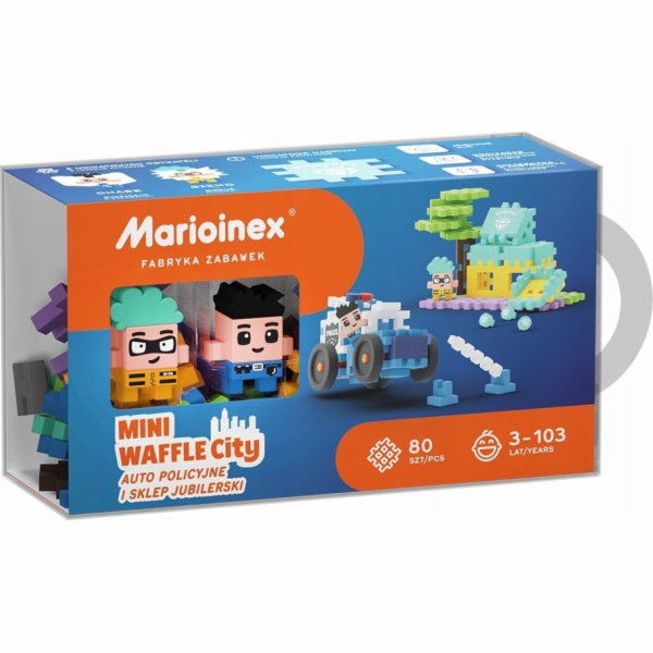 Marioinex Miniaturní stavební kostky Waffle - Obchod s po...