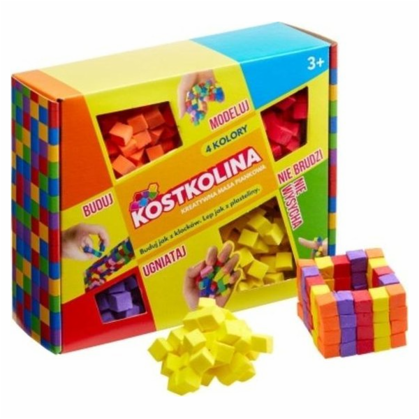 Art And Play Kostka žlutá 4 barvy