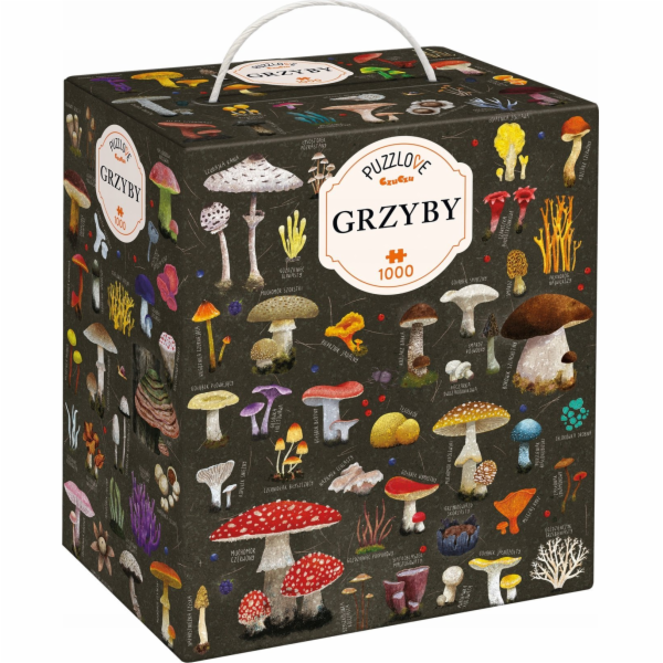 CzuCzu Puzzle Puzzlove Houby 1000 dílků