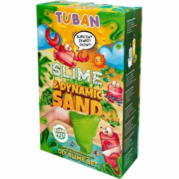 TUBAN Sada pro výrobu slizu a dynamický písek XL