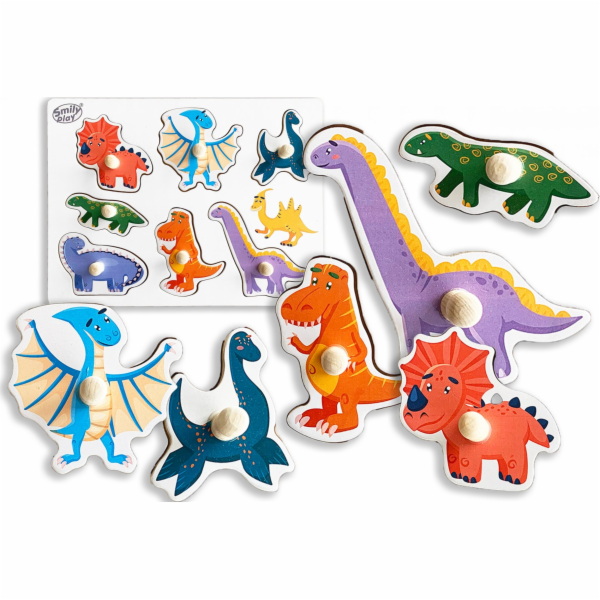Smily Play Hádanka s dinosaury