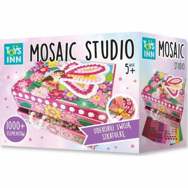 Stnux Kreativní sada: Mozaiková víla z krabice