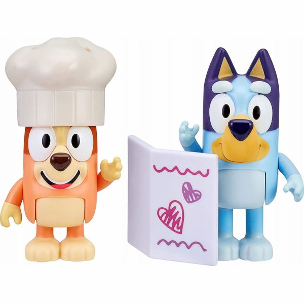 Tm Toys Sada 2 figurek Bluey Exkluzivní restaurace