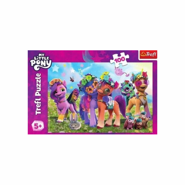 Trefl Puzzle 100 dílků Zábavní poníci My Little Pony