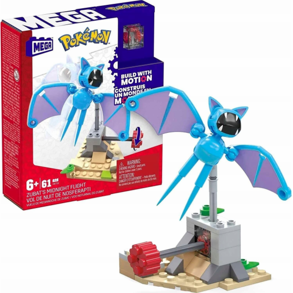 Mega Bloks Plastové kostky MEGA Pokémon kostky noční let ...
