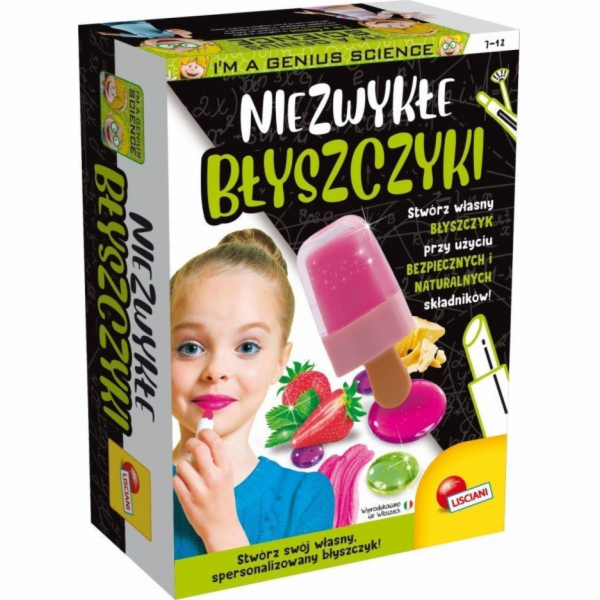 Lisciani Vědecká sada Im a Genius – úžasné lesky na rty