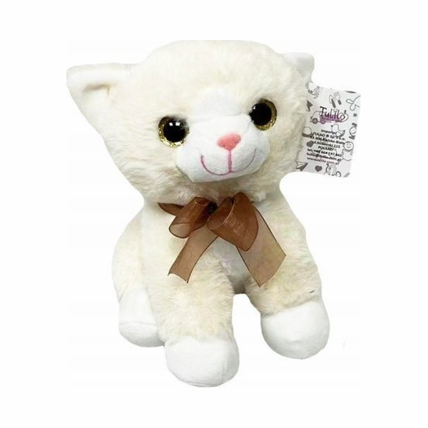 TULILO Maskot Psotek s krémovou kočkou 23 cm