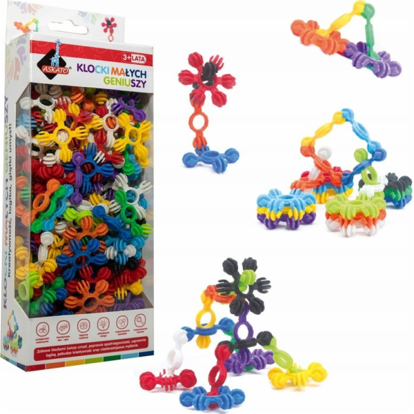 ASKATO Malí géniové kostky - Mini míčky