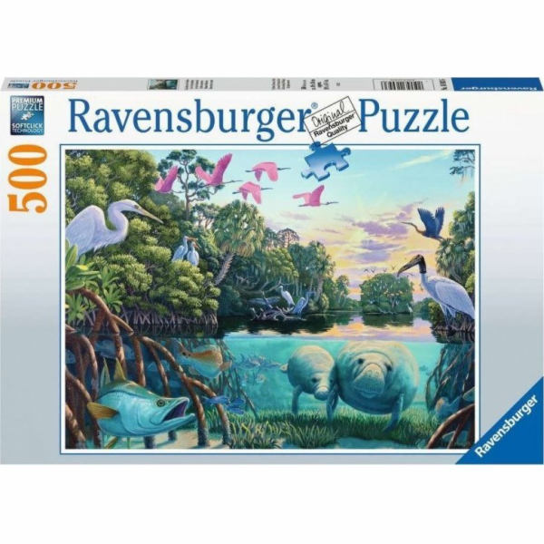 Ravensburger Polska 500dílné puzzle Mořští živočichové a ...
