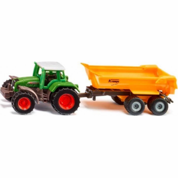 Siku Traktor Fendt se sklápěcí korbou Krampe