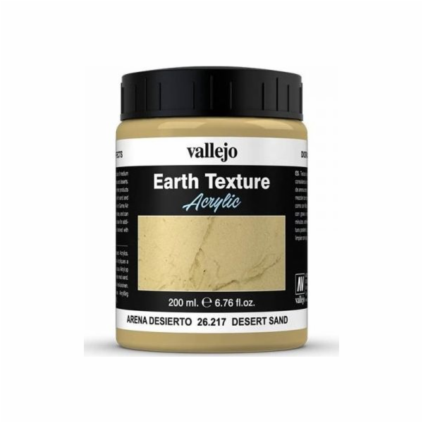 Vallejo Earth Textures Masa 200ml Pouštní písek