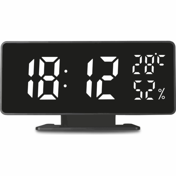 GreenBlue Hodiny s budíkem a teploměrem GB395