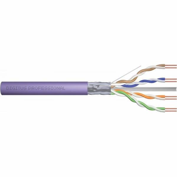 Digitus Instalační telekomunikační kabel Cat.6, F/UTP, B2...
