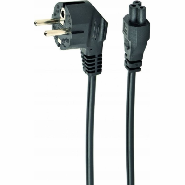 Gembird Napájecí kabel čtyřlístkový C5/VDE/0,5 m