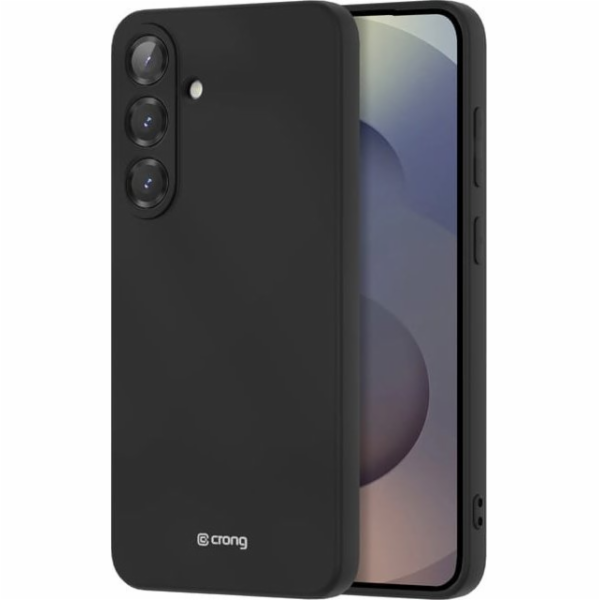 CRONG Barevný kryt Samsung Galaxy S25+ černý