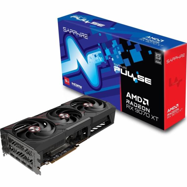 Sapphire Technology Grafická karta Radeon RX 9070 XT PULS...