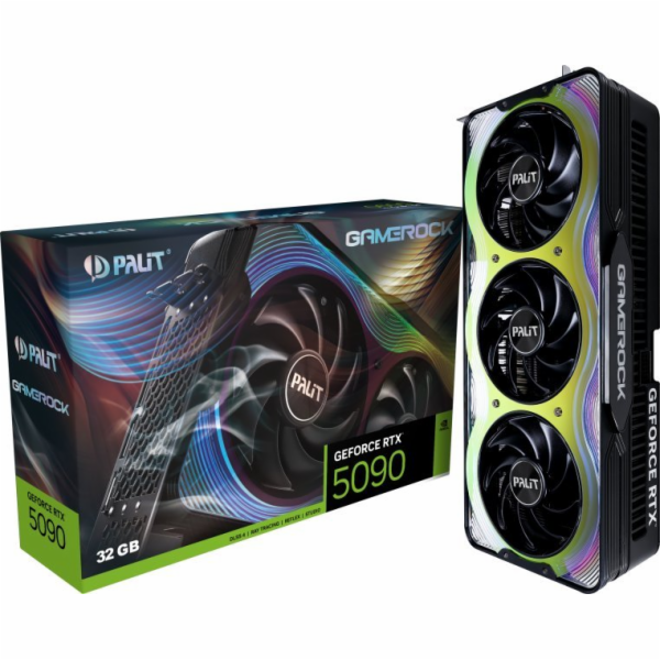 Palit Grafická karta RTX 5090 GameRock 32GB GDDR7 512bit ...