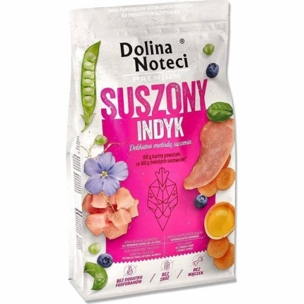 DOLINA NOTECI Prémiová krůta - sušené krmivo pro psy - 9 kg