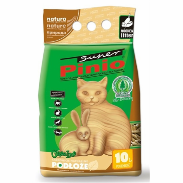 Certech Stelivo Super Pinio Natural 10 l - Dřevěné steliv...