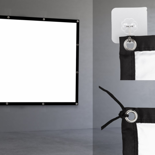 Projekční plátno Maclean, 150", 300x220cm, 25mm okraj 4:3...