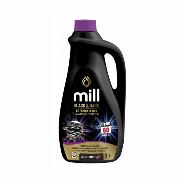 MILL Prací gel na černé a tmavé prádlo 3l, 60 praní