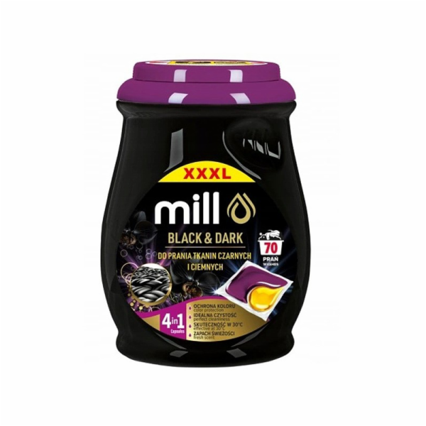 MILL PROFESSIONAL 2-komorové kapsle na černé a tmavé prád...