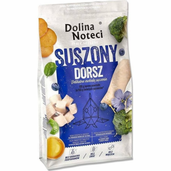 DOLINA NOTECI Treska prémiová - sušené krmivo pro psy - 9 kg