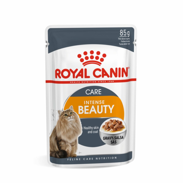 ROYAL CANIN Intense Beauty Mokré krmivo pro kočky Kousky ...