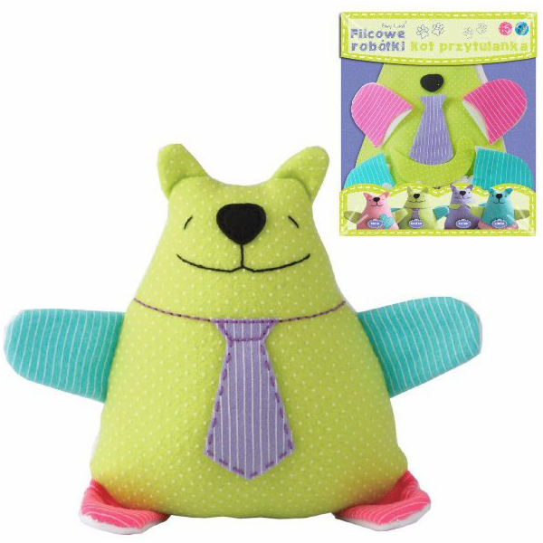 Stnux Kreativní sada Plyšová kočka Stefan Felt Crafts