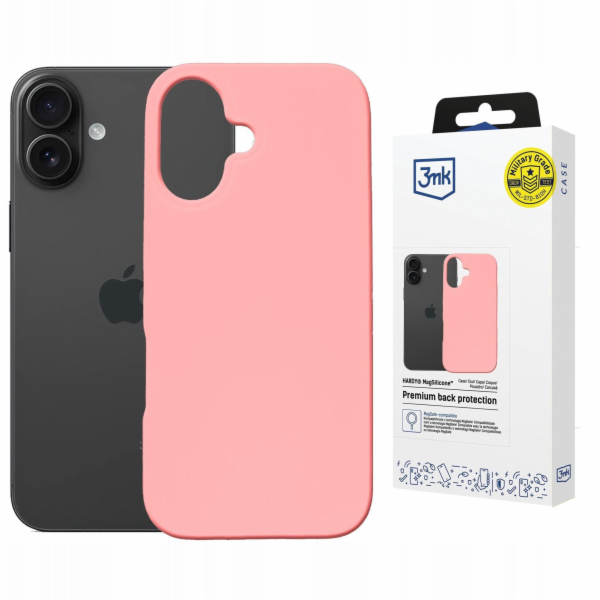 3MK Silikonový kryt Hardy MagSilicone pro Apple iPhone 16...