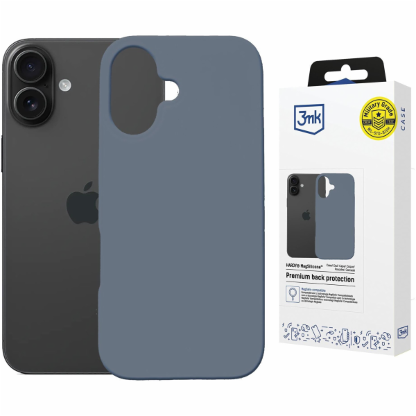 3MK Silikonový kryt Hardy Mag pro Apple iPhone 16 ultrama...