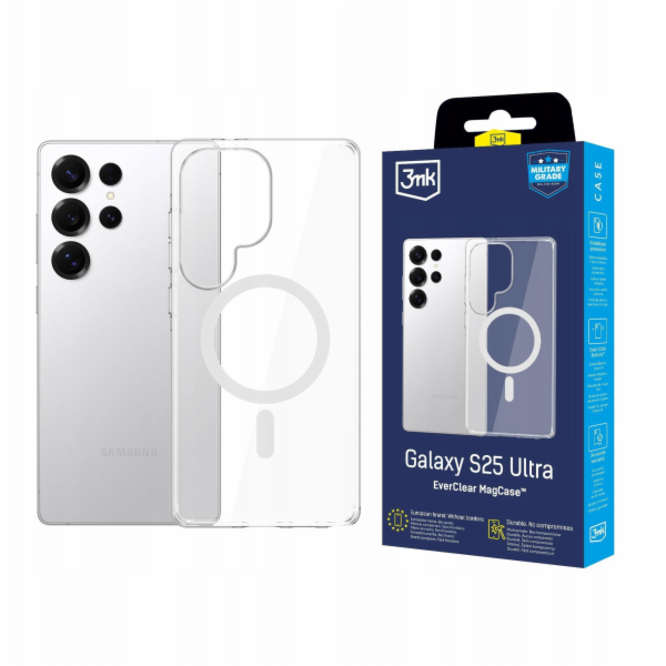 3MK Pouzdro EverClear MagCase pro Samsung Galaxy S25 Ultra