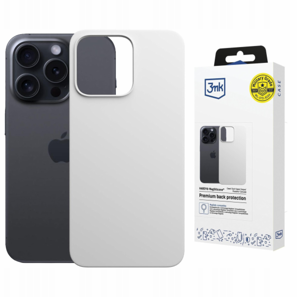 3MK Silikonový kryt Hardy MagSilicone pro Apple iPhone 15...