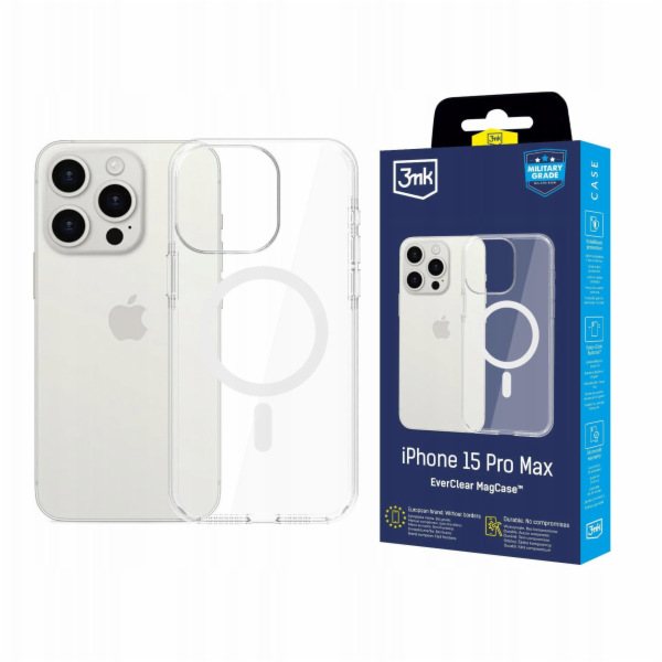 3MK Kryt EverClear MagCase pro Apple iPhone 15 Pro Max