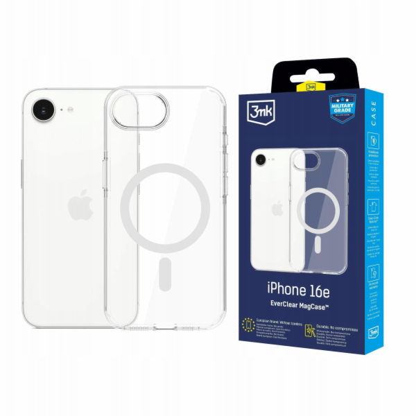 3MK Pouzdro EverClear MagCase pro Apple iPhone 16e