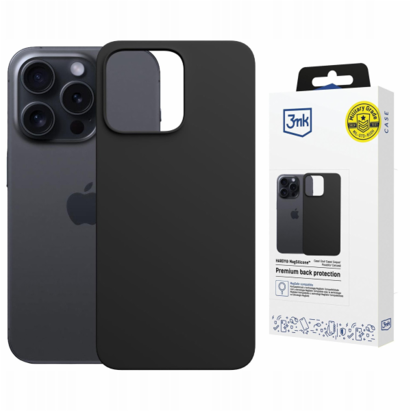 3MK Silikonový kryt Hardy MagSilicone pro Apple iPhone 16...