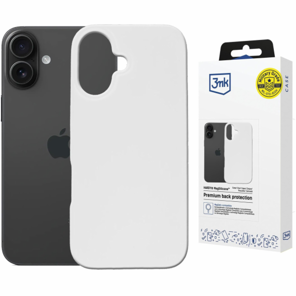 3MK Silikonový kryt Hardy MagSilicone pro Apple iPhone 16...