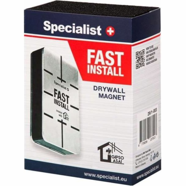 Specialist+ Profilový magnet Specialist+ Rychlá instalace