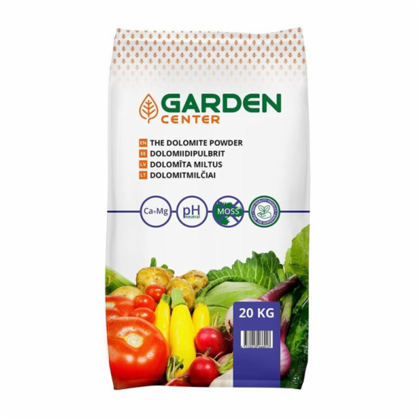 GARDEN_CENTE Dolomitová mouka pro zlepšení půdy, Zahradní...