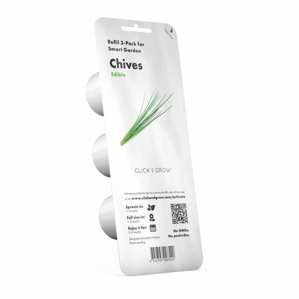Click and Grow Plant Lusky Pažitka 3-balení SGR6X3