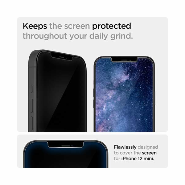 Spigen ochranné sklo GLAS.tR Slim HD pre iPhone 12/12 Pro...
