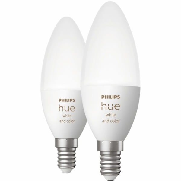 Philips Hue LED Lampe E14 2er Set 5,3W 320lm White Color ...