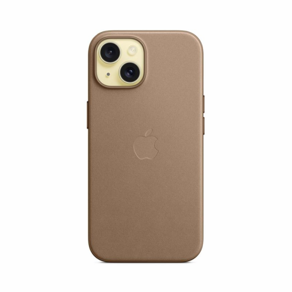 iPhone 15 FineWoven Case with MS - Taupe