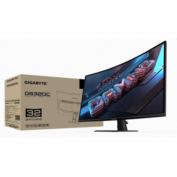 32palcový herní monitor GS32QC 1ms/12MLN:1/FULLHD/HDMI