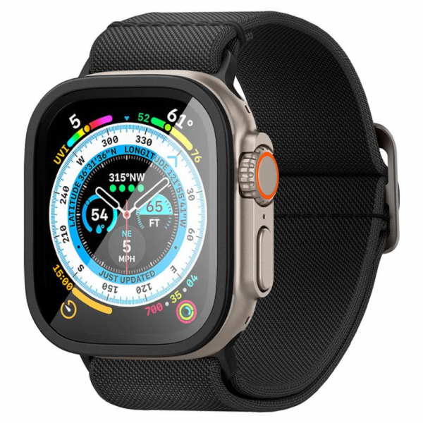 Spigen Glass tR Slim Pro 1 Pack, černé – Apple Watch Ultr...