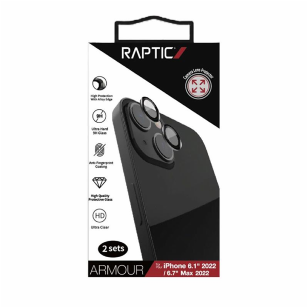 Raptic Raptic X-Doria Armor Glass Camera Glass Tempered G...