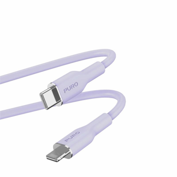 Puro kabel Soft Silicone Cable USB-C to Lightning 1.5m - ...