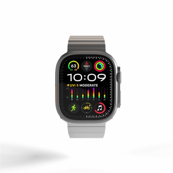 MOBILE ORIGIN Titanový řemínek pro Apple Watch 49mm/45mm/...