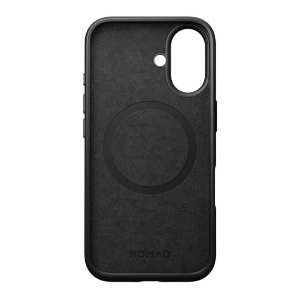 Kožené pouzdro Nomad Nomad Modern, černé - iPhone 16