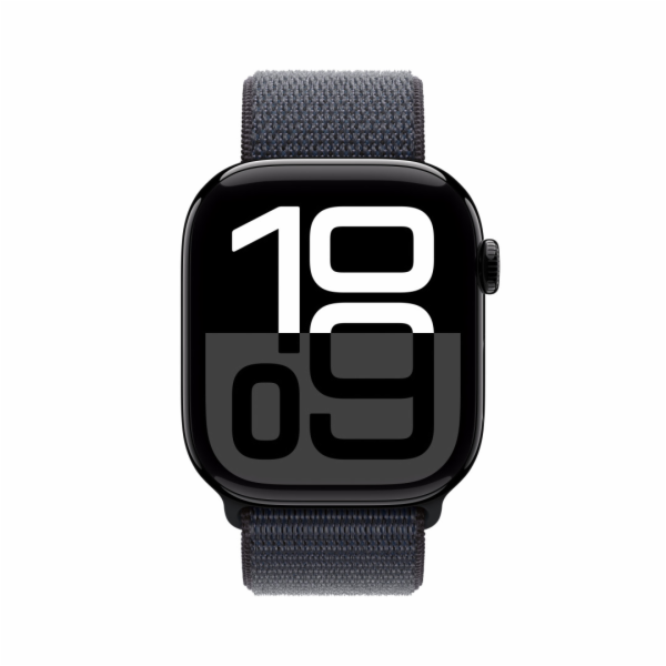 Apple Watch S10 Cell/46mm/Jet Black/Sport Band/Ink